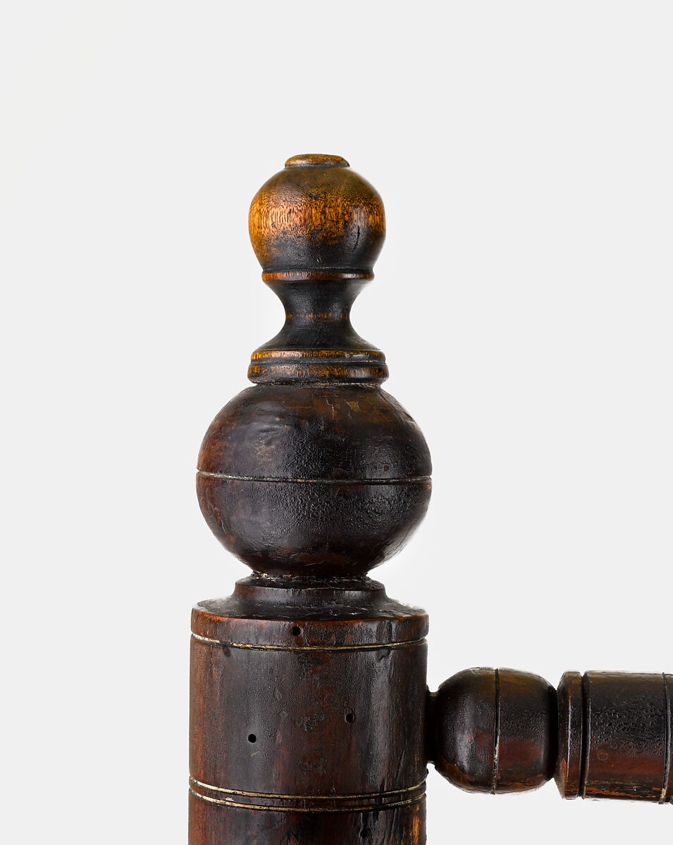 Turned Armchair, Maple, ash, American