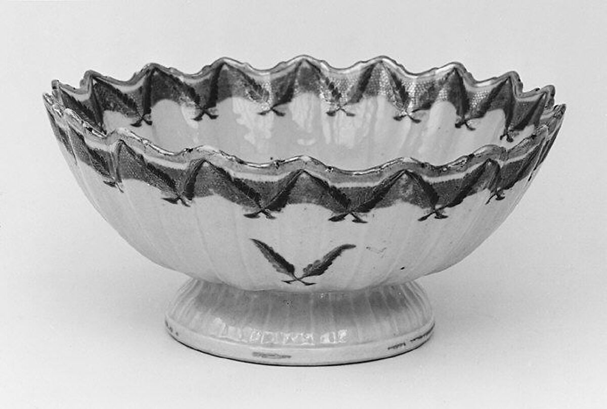 Bowl (part of a service), Hard-paste porcelain, Chinese, for Portuguese market