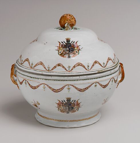 Tureen with the Coat-of-Arms of José de Gálvez