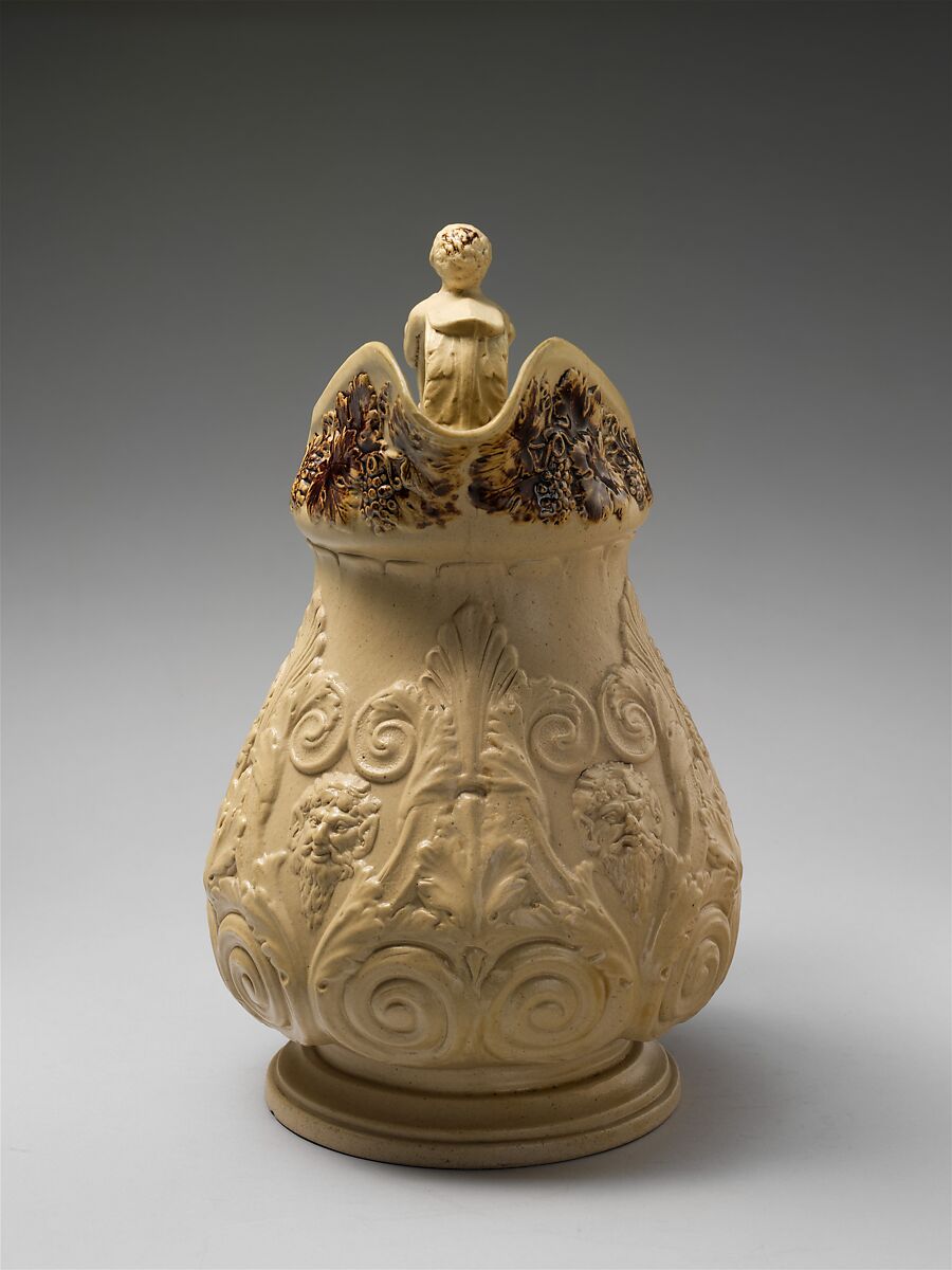 Pitcher, D. &amp;  J. Henderson Flint Stoneware Manufactory (active 1829–33), Stoneware, American