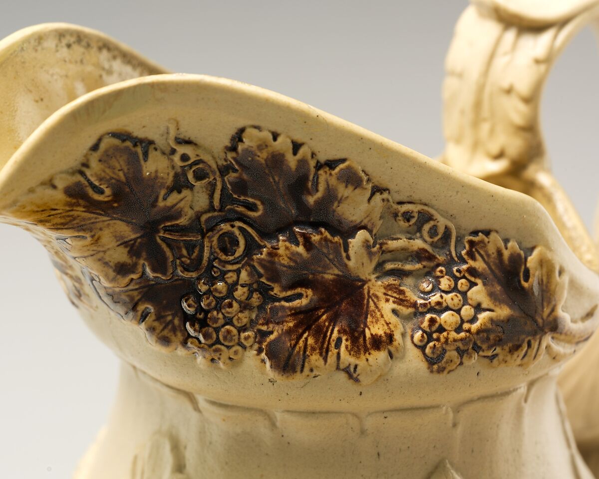 Pitcher, D. &amp;  J. Henderson Flint Stoneware Manufactory (active 1829–33), Stoneware, American