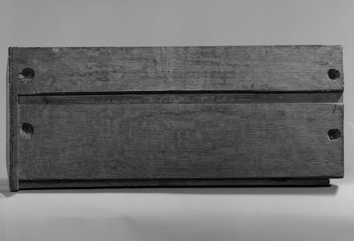 Chest of Drawers, Painted red oak, white oak, white pine,
yellow pine, American