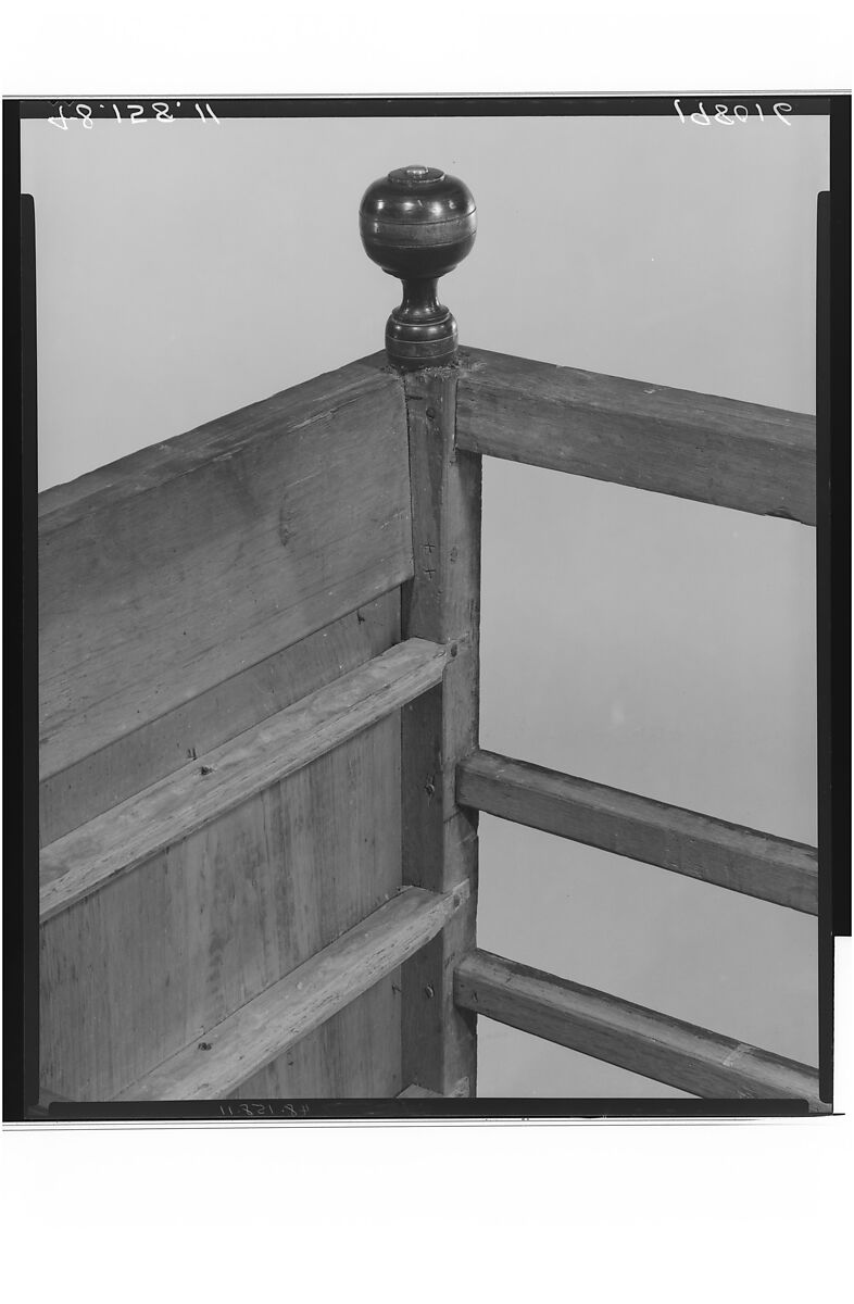 Chest of Drawers, Painted red oak, white oak, white pine,
yellow pine, American