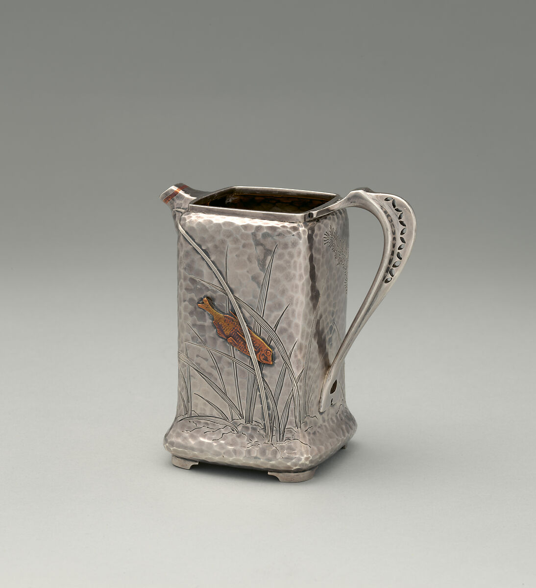 Creamer, Tiffany &amp; Co. (1837–present), silver and copper, American 