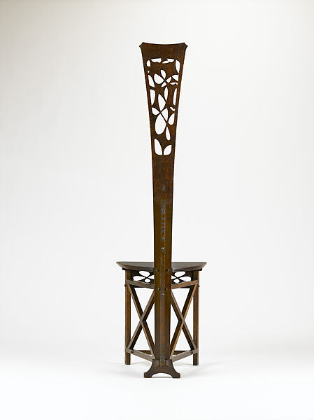 Chair, Charles Rohlfs (American, Brooklyn, New York 1853–1936 Buffalo, New York), Oak, American