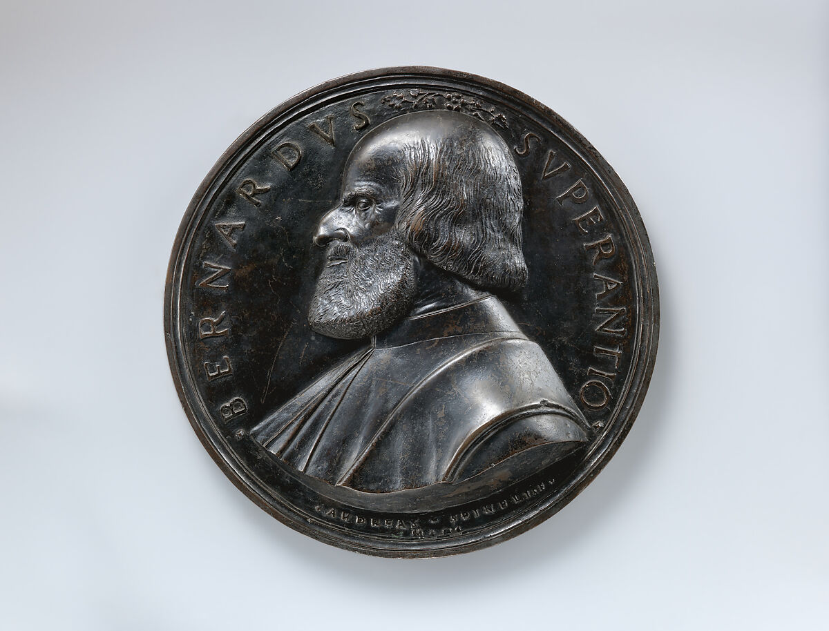 Bernardo Soranzo, Medalist: Andrea Spinelli (1508–1572), Bronze, Italian, Venice 