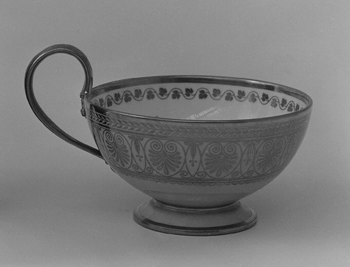Cup (part of a service), Sèvres Manufactory (French, 1740–present), Hard-paste porcelain, French, Sèvres 