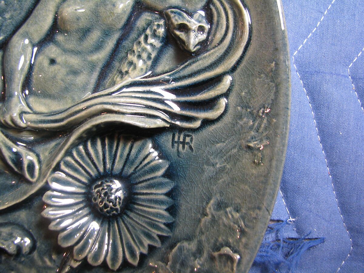 Plaque, Chelsea Keramic Art Works (1872–1889), Earthenware, American