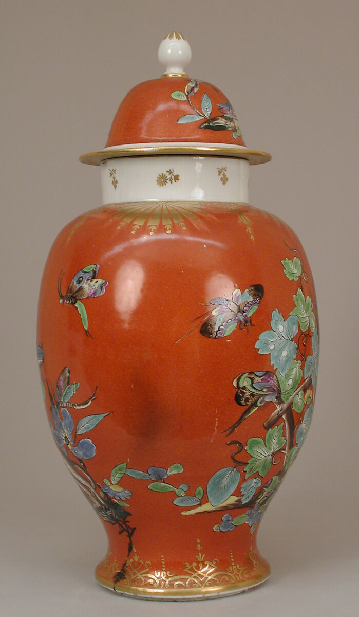 Vase (one of a pair), Meissen Manufactory (German, 1710–present), Hard-paste porcelain, German, Meissen