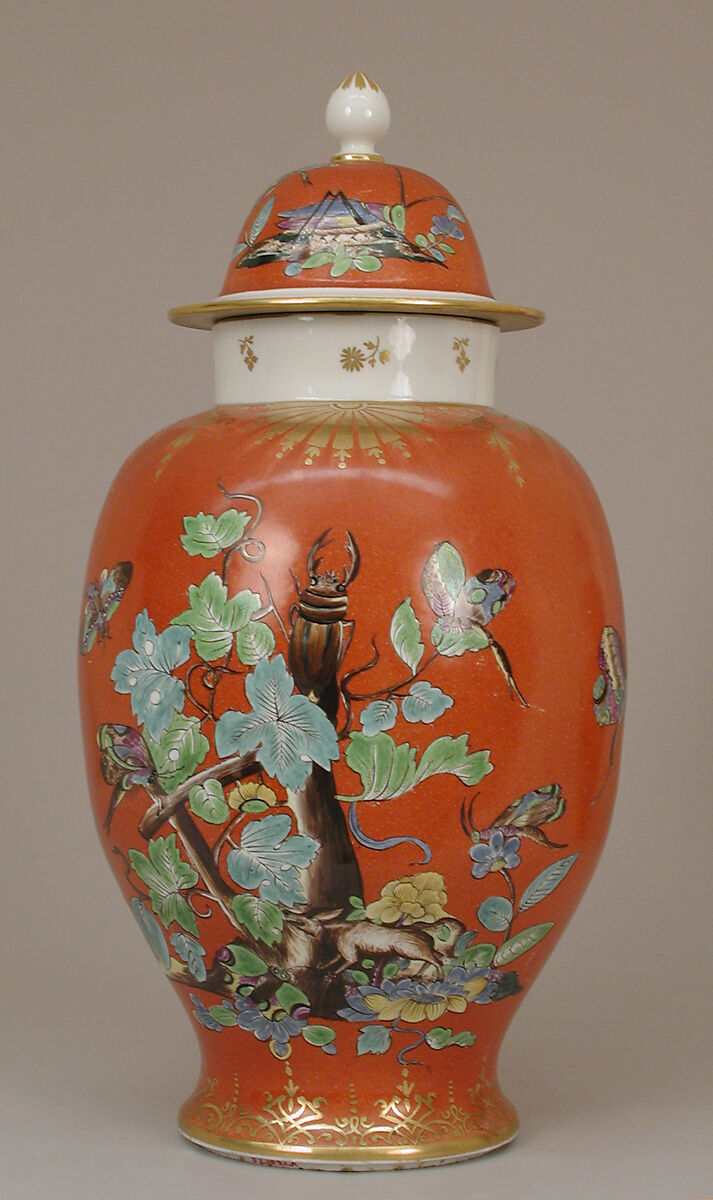 Vase (one of a pair), Meissen Manufactory (German, 1710–present), Hard-paste porcelain, German, Meissen