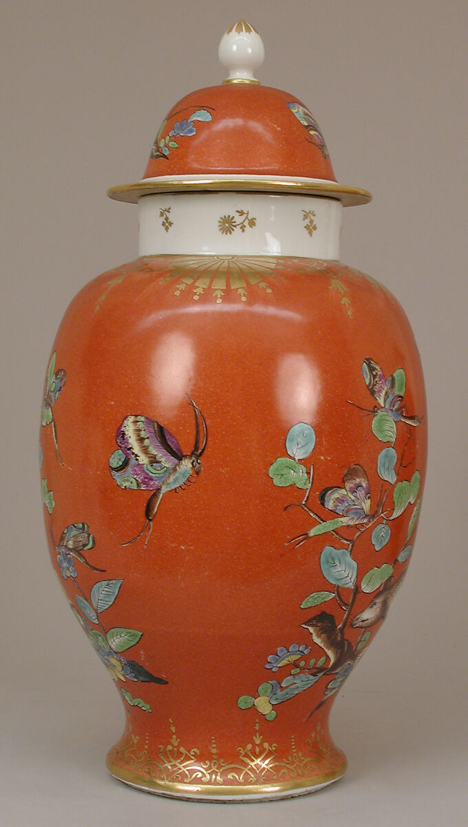 Vase (one of a pair), Meissen Manufactory (German, 1710–present), Hard-paste porcelain, German, Meissen