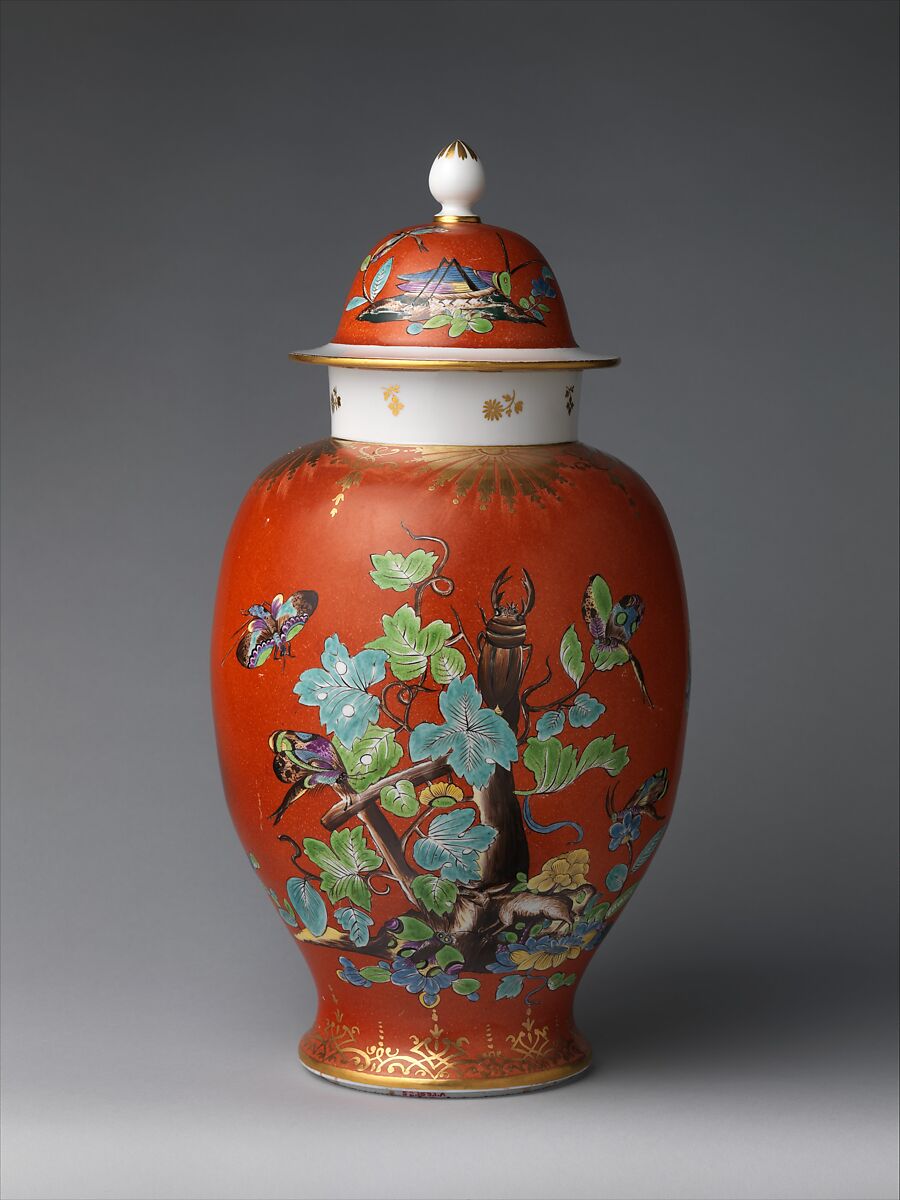 Vase (one of a pair), Meissen Manufactory (German, 1710–present), Hard-paste porcelain, German, Meissen 