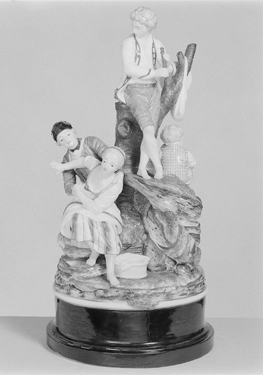 Group, Niderviller (French, manufactory established 1735), Hard-paste porcelain, French, Niderviller