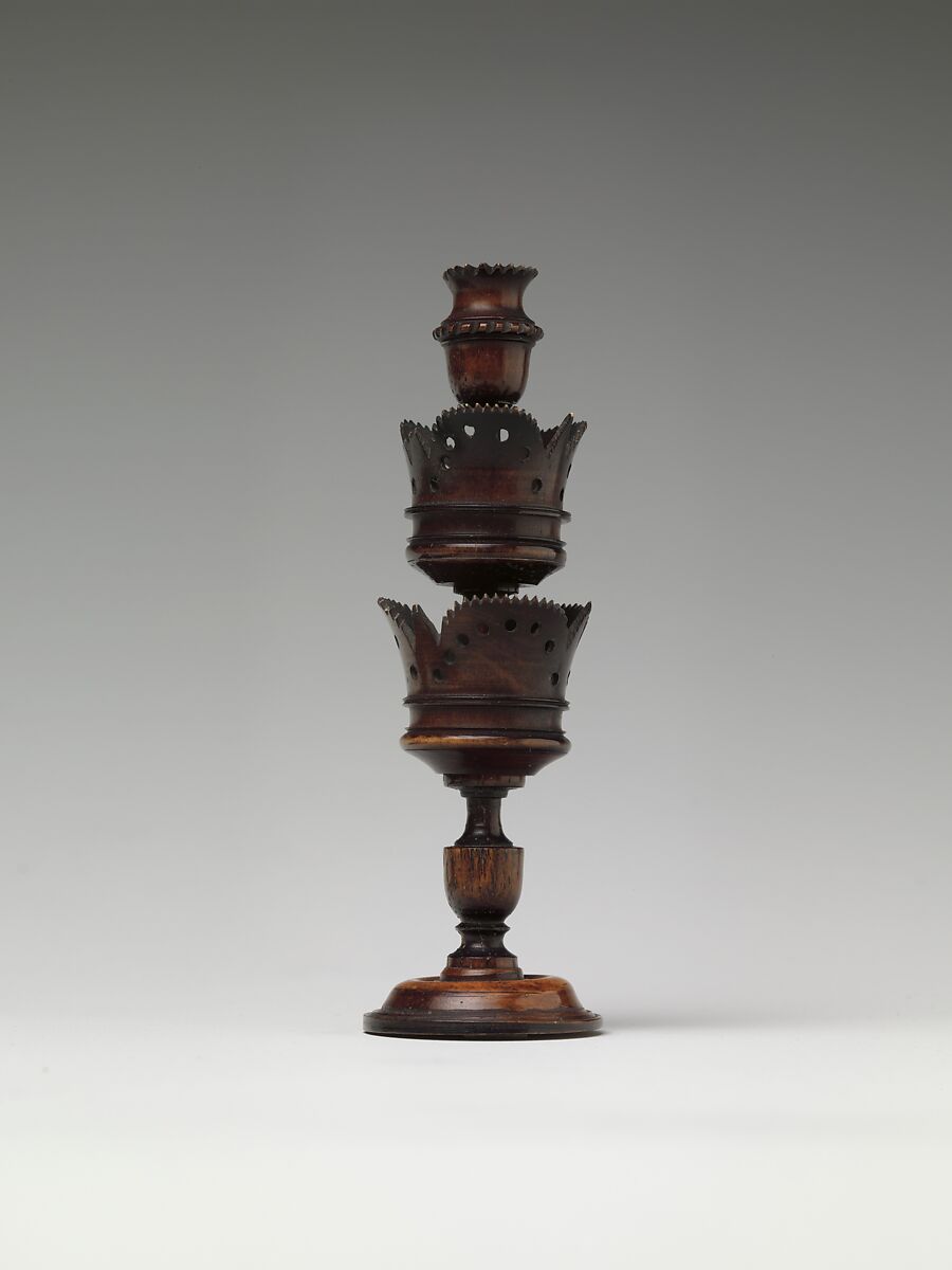 Chessmen (32), Ivory, ebony, German