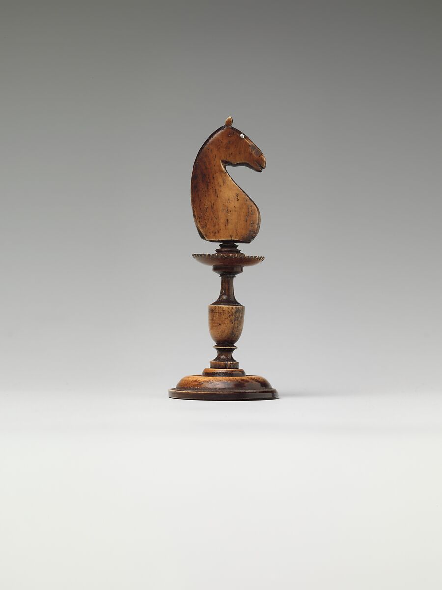 Chessmen (32), Ivory, ebony, German
