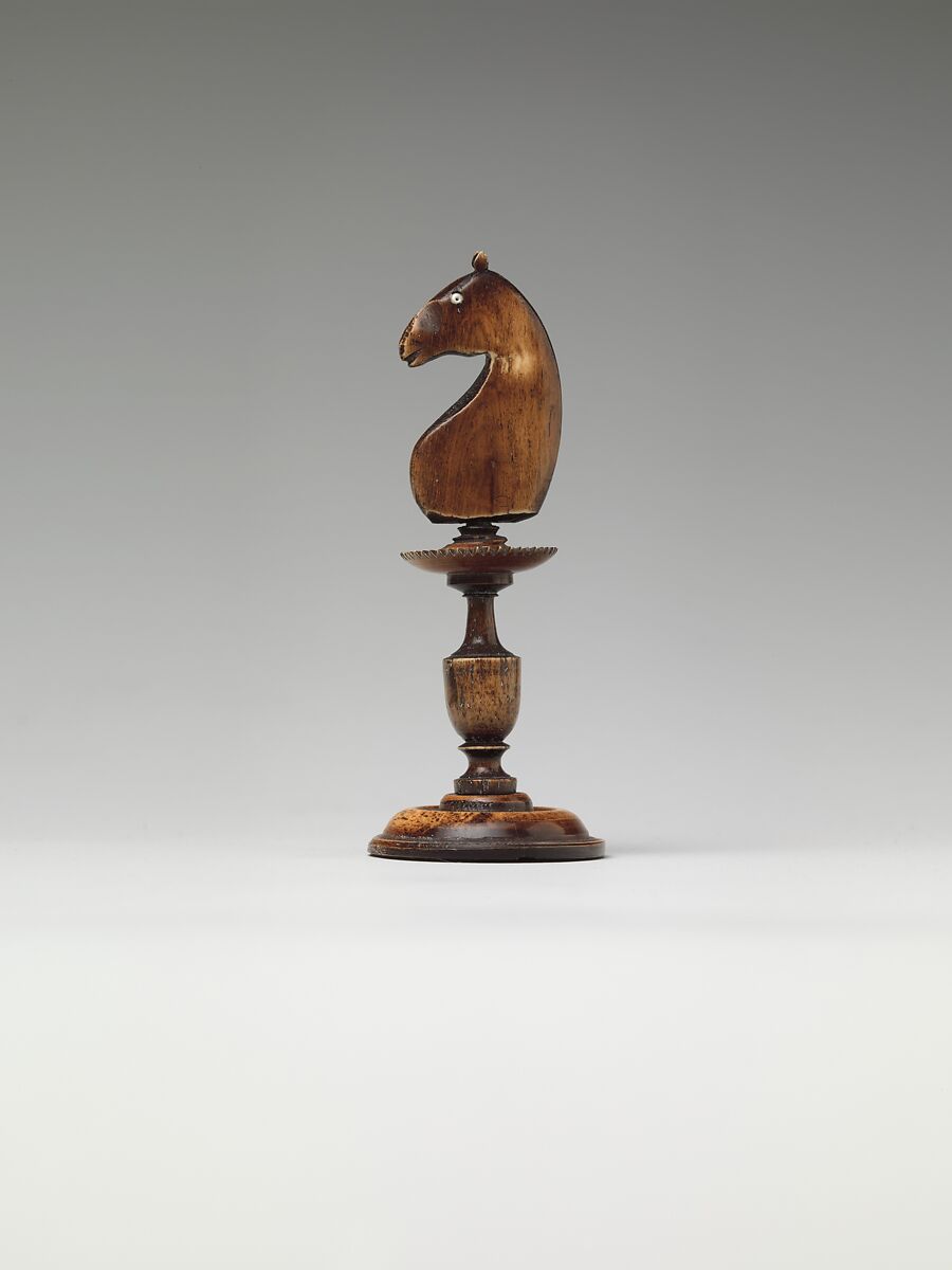 Chessmen (32), Ivory, ebony, German