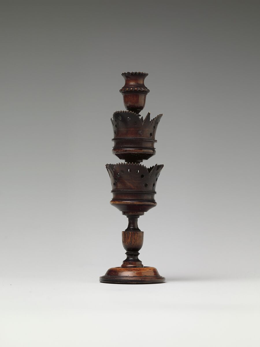 Chessmen (32), Ivory, ebony, German