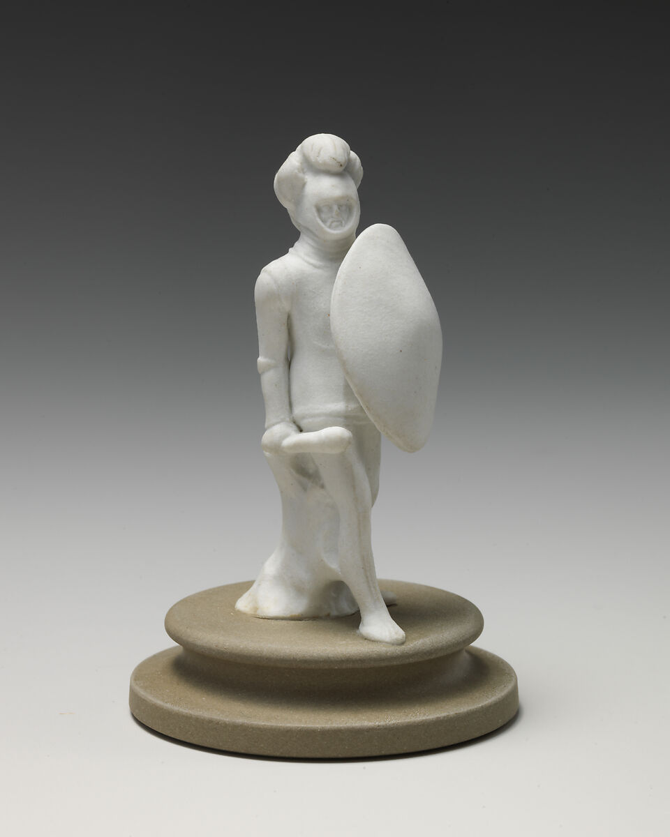 Chessmen (32), John Flaxman (British, York 1755–1826 London), Jasperware, British, Staffordshire