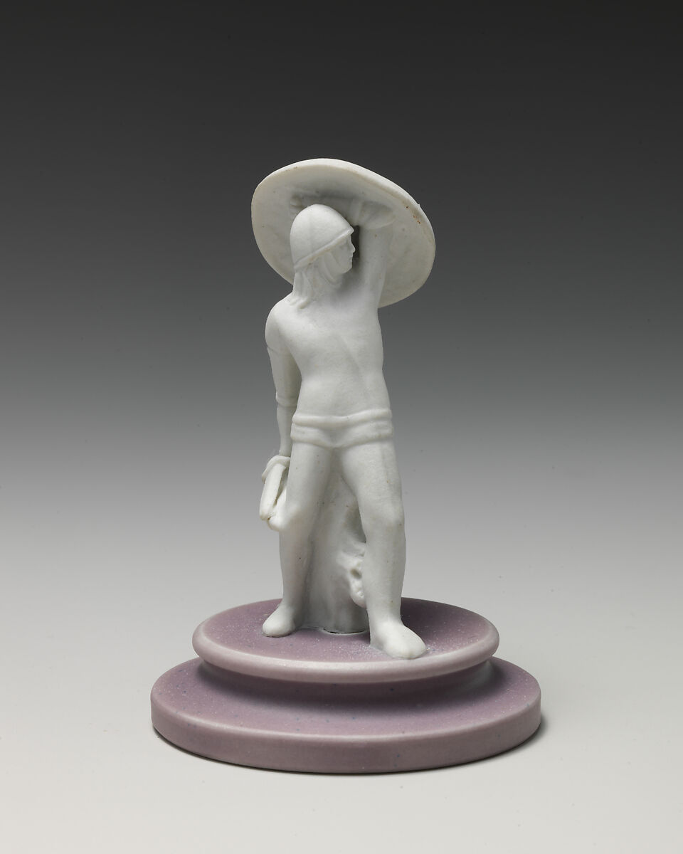 Chessmen (32), John Flaxman (British, York 1755–1826 London), Jasperware, British, Staffordshire