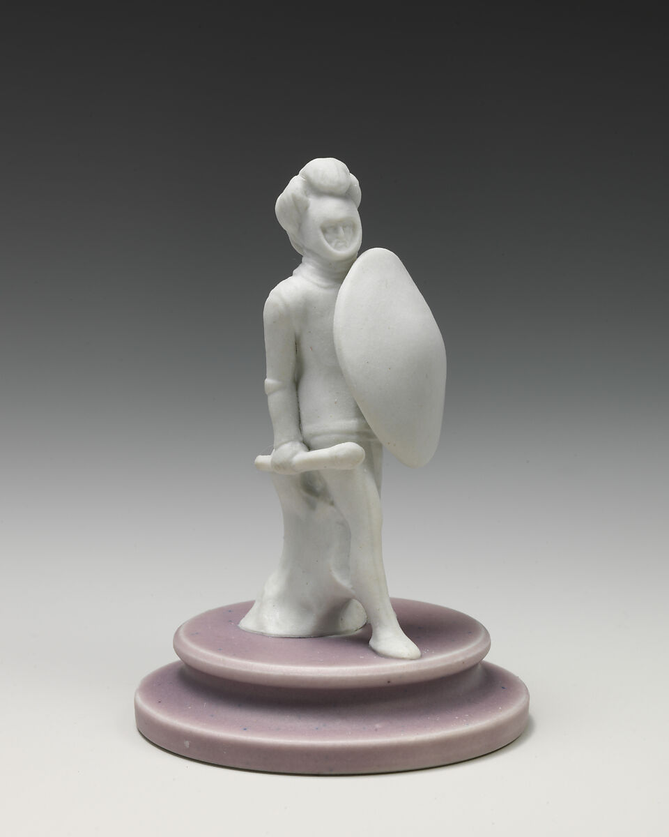 Chessmen (32), John Flaxman (British, York 1755–1826 London), Jasperware, British, Staffordshire