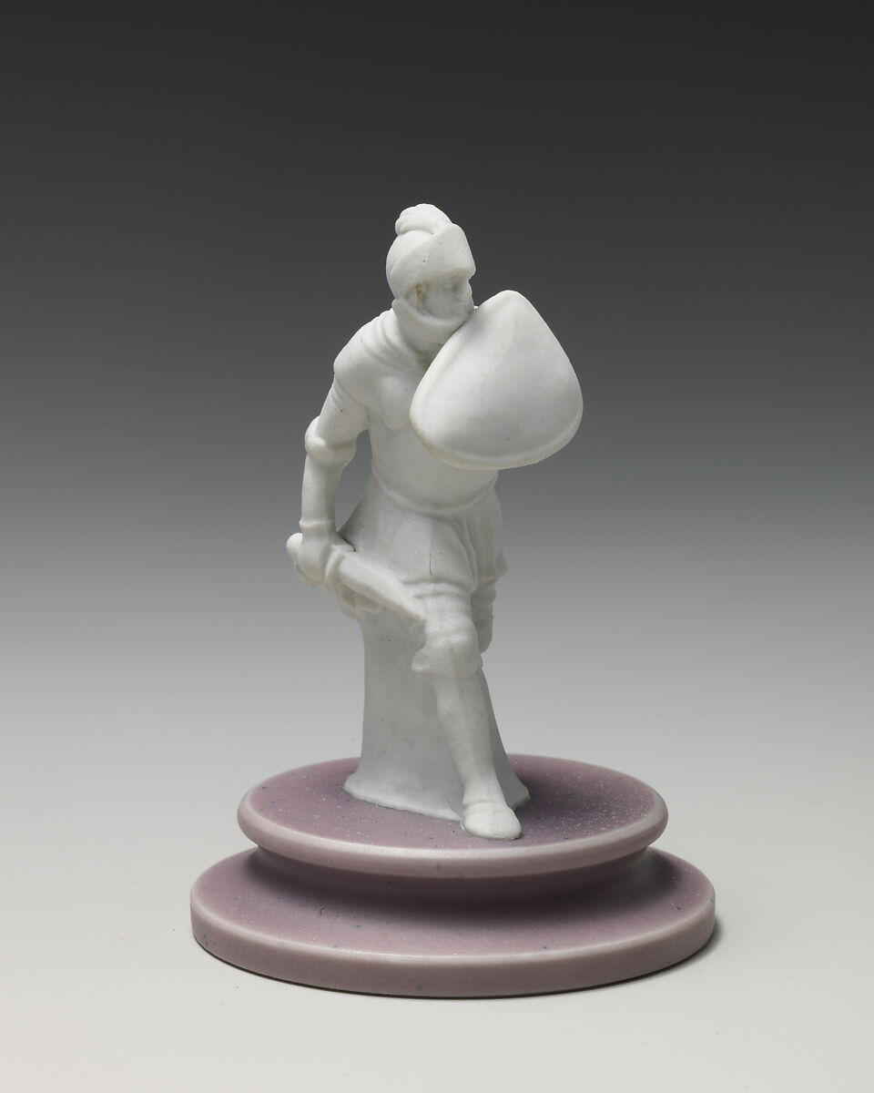 Chessmen (32), John Flaxman (British, York 1755–1826 London), Jasperware, British, Staffordshire