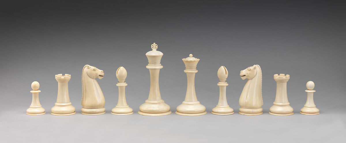 Chessmen (32), Ivory, British