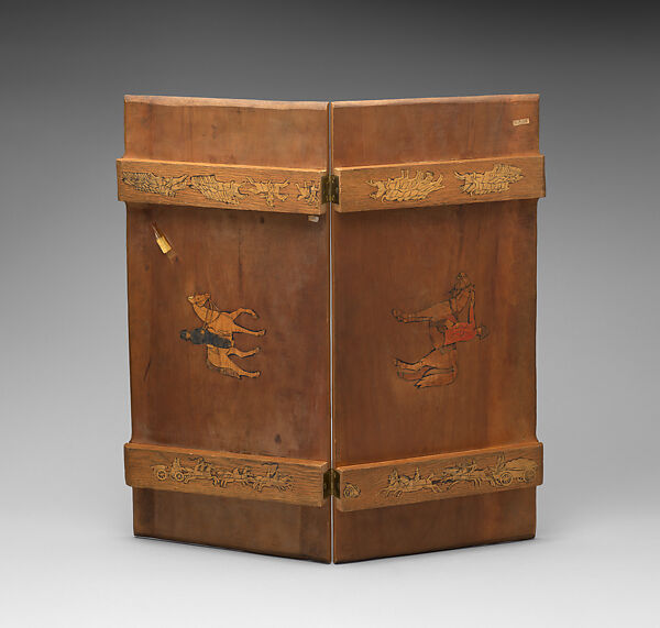 Battle of Waterloo chess set, Phyllis and Delphis Gardner (born 1890 and 1900 respectively), Wood, British, Maidenhead