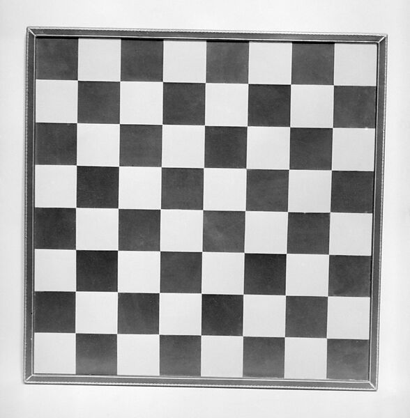 Chess board, Leather, American 