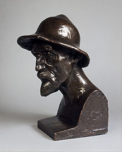 Portrait of Auguste Renoir, Aristide Maillol  French, Bronze, French