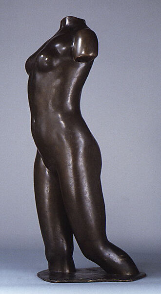 Torso of Ile de France, Aristide Maillol (French, Banyuls-sur-Mer 1861–1944 Perpignan), Bronze, French