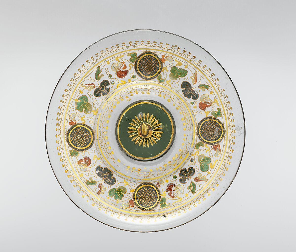 Tazza, Glass, Italian, Venice (Murano)
