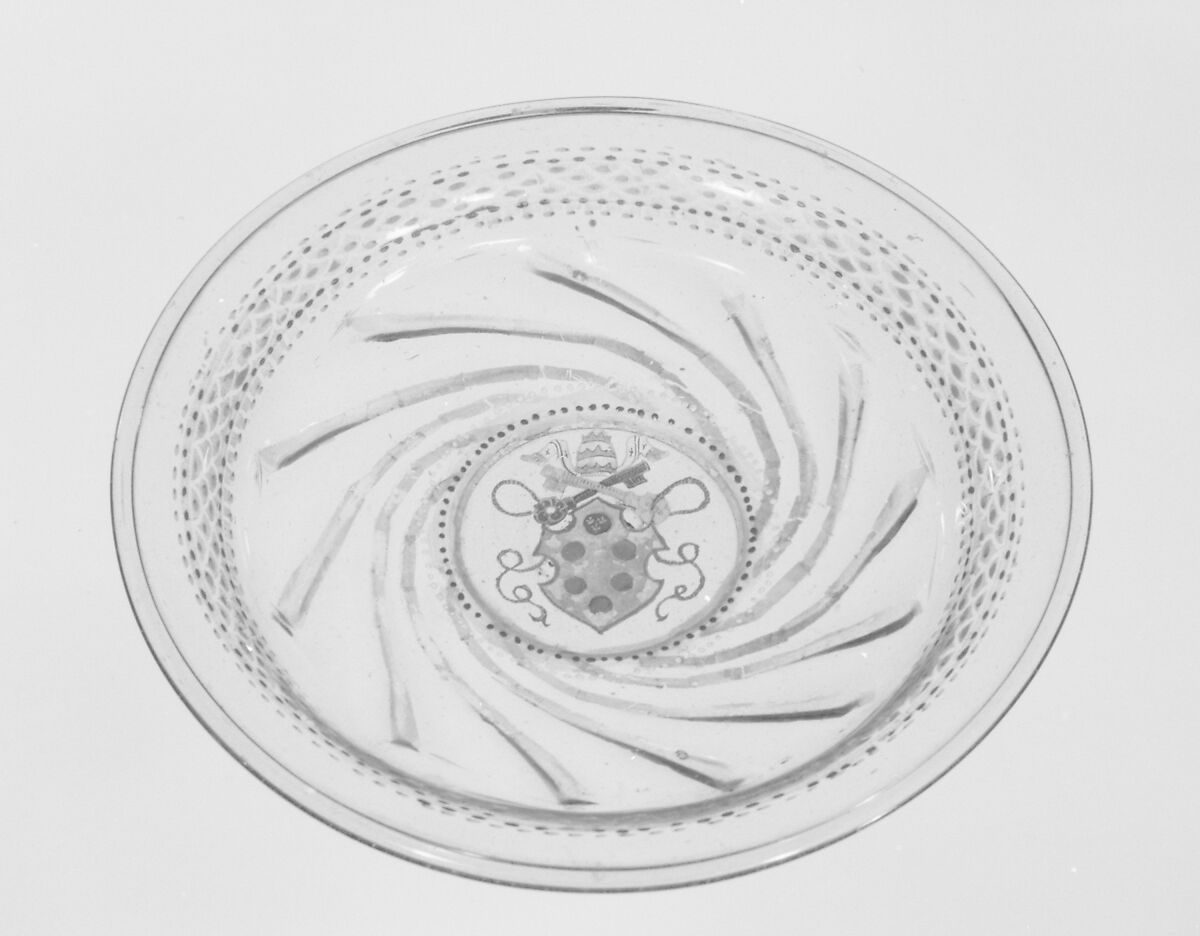 Tazza, Glass, Italian, Venice (Murano) 