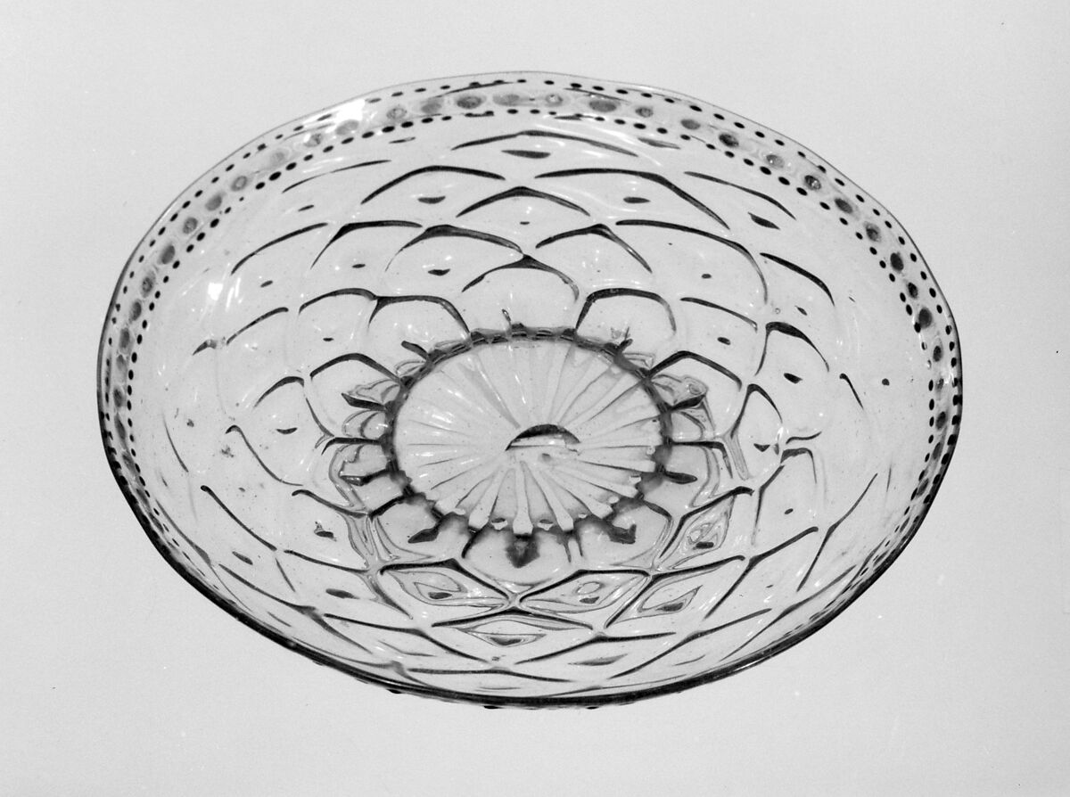 Tazza, Glass, Italian, Venice (Murano) 