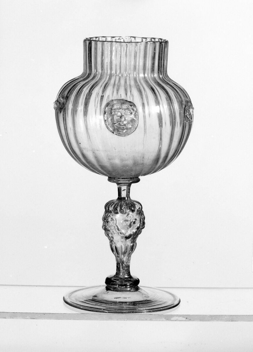 Goblet, Glass, Flemish, Liège 