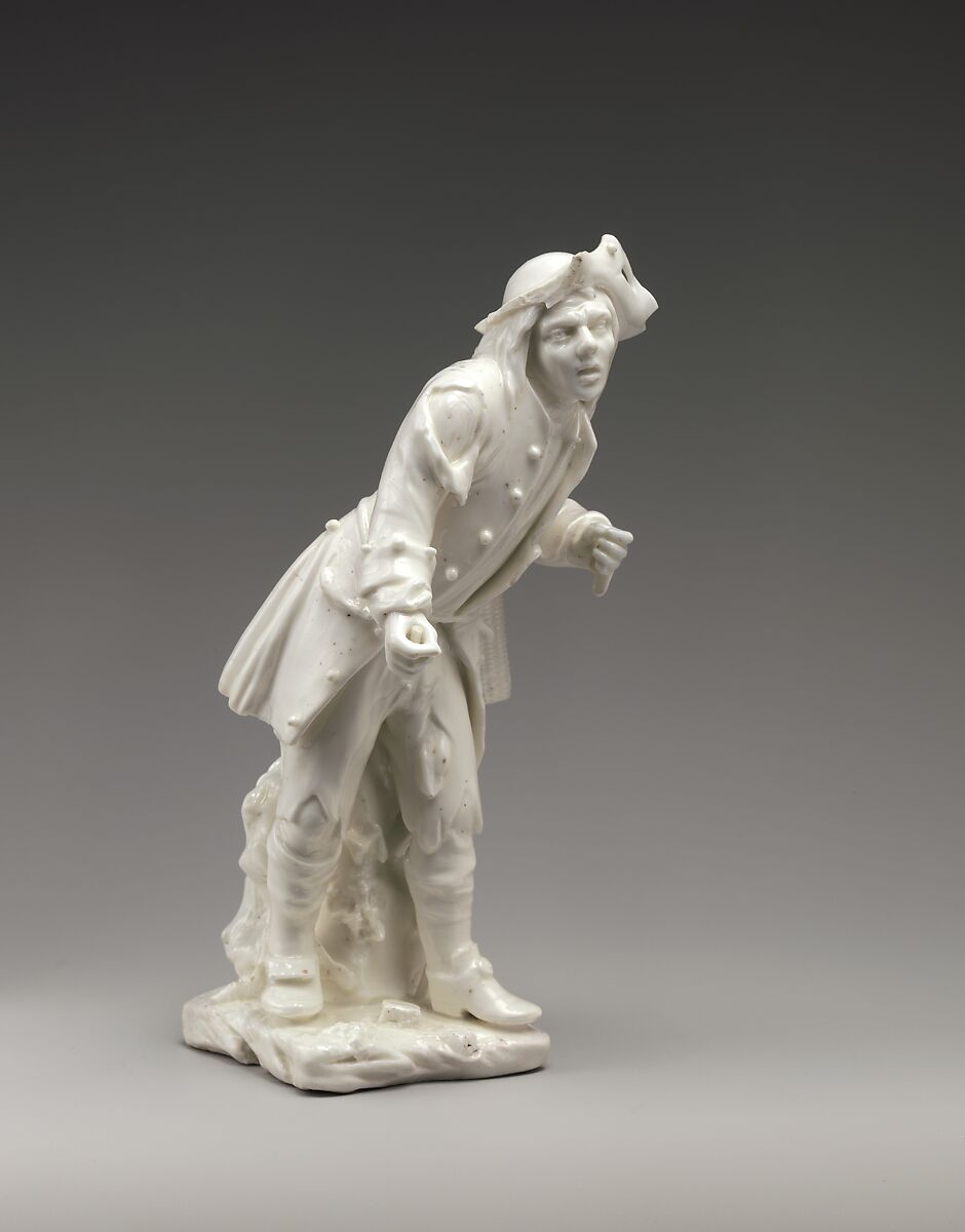 Street vendor, Mennecy, Soft-paste porcelain, French, Mennecy