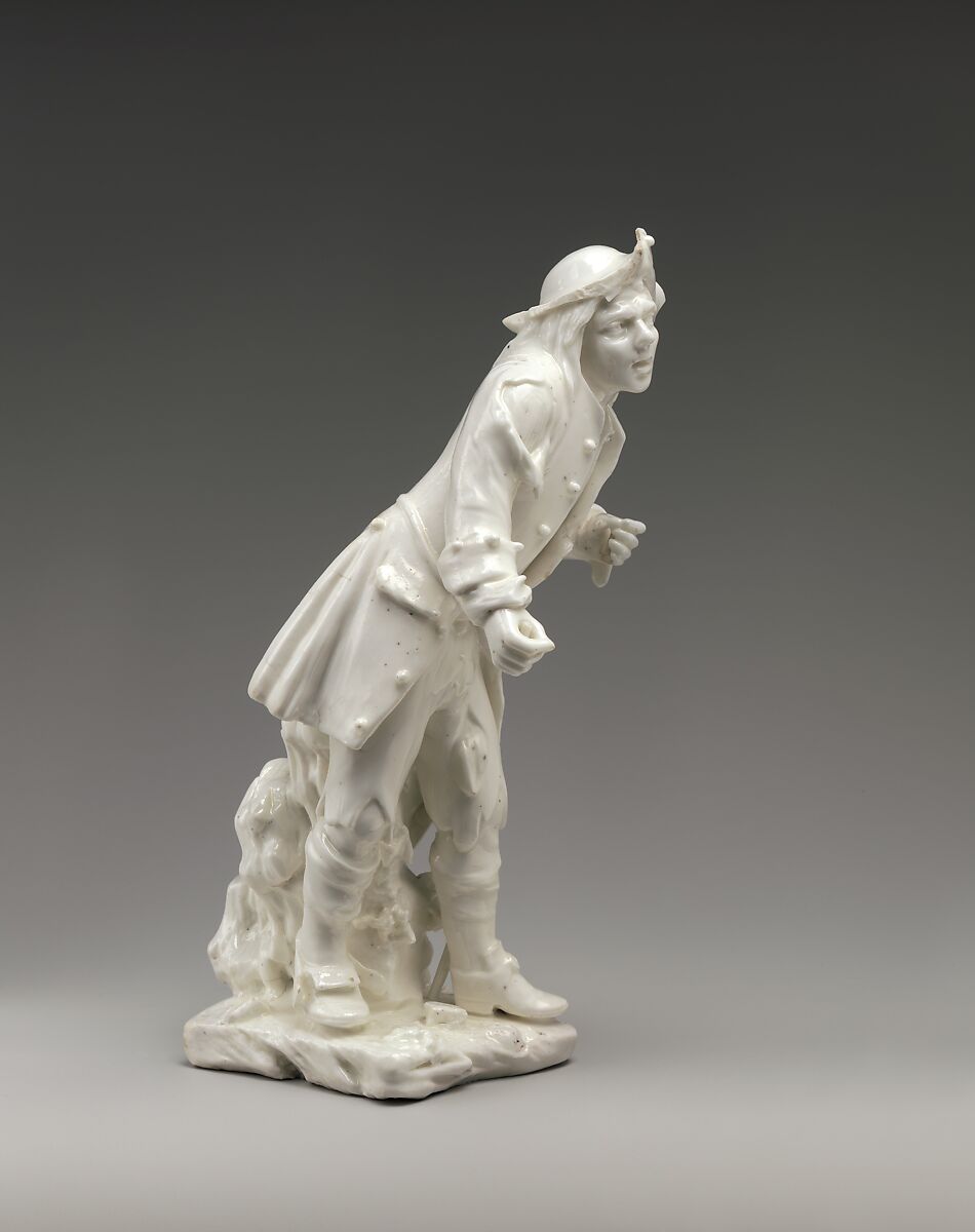 Street vendor, Mennecy, Soft-paste porcelain, French, Mennecy