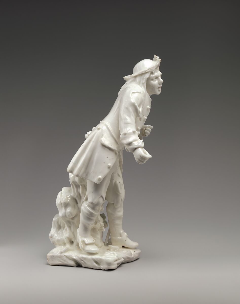 Street vendor, Mennecy, Soft-paste porcelain, French, Mennecy