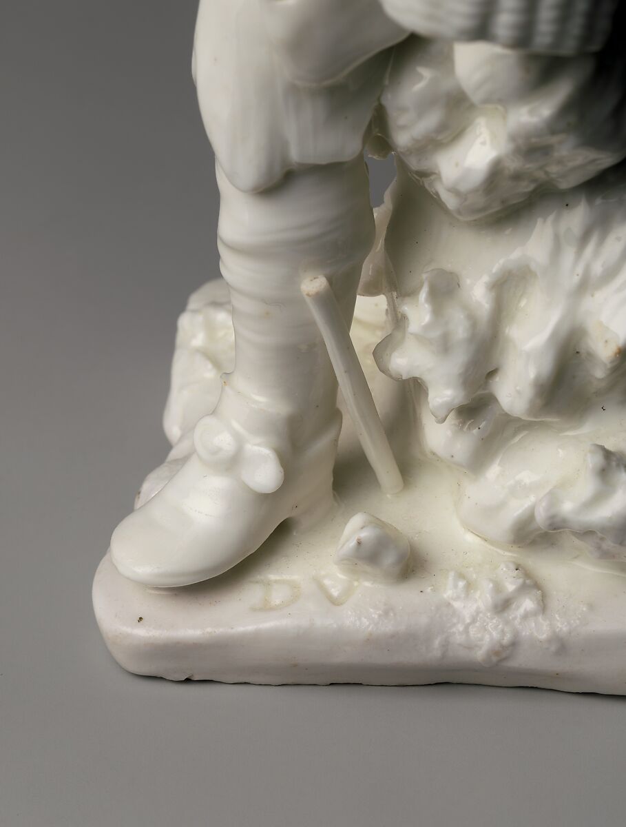 Street vendor, Mennecy, Soft-paste porcelain, French, Mennecy