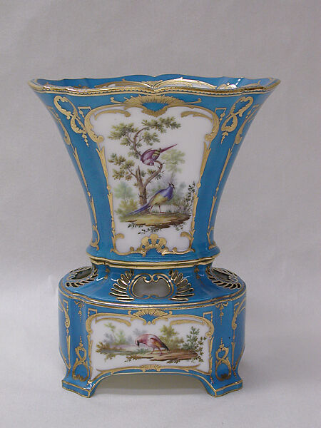 Pair of vases (vases hollandais nouveaux), Sèvres Manufactory (French, 1740–present), Soft-paste porcelain, French, Sèvres 