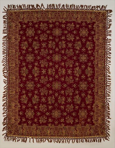 Egyptian Revival Table Cover