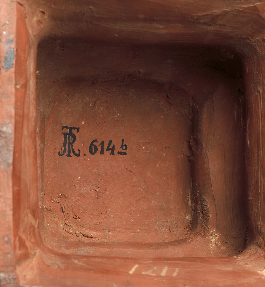 Brighella on a pedestal, Meissen Manufactory (German, 1710–present), Stoneware with unfired colors, German, Meissen