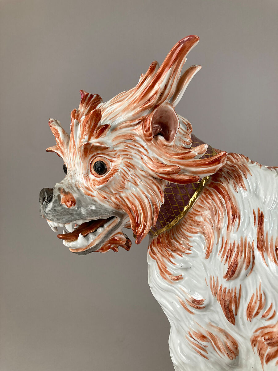 Bolognese dog, Meissen Manufactory (German, 1710–present), Hard-paste porcelain, German, Meissen