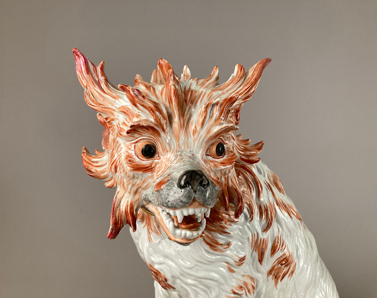 Bolognese dog, Meissen Manufactory (German, 1710–present), Hard-paste porcelain, German, Meissen