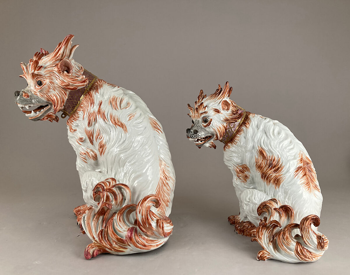 Bolognese dog, Meissen Manufactory (German, 1710–present), Hard-paste porcelain, German, Meissen