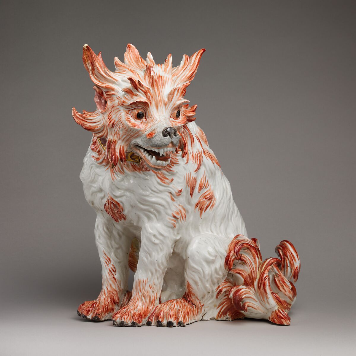 Bolognese dog, Meissen Manufactory (German, 1710–present), Hard-paste porcelain, German, Meissen 