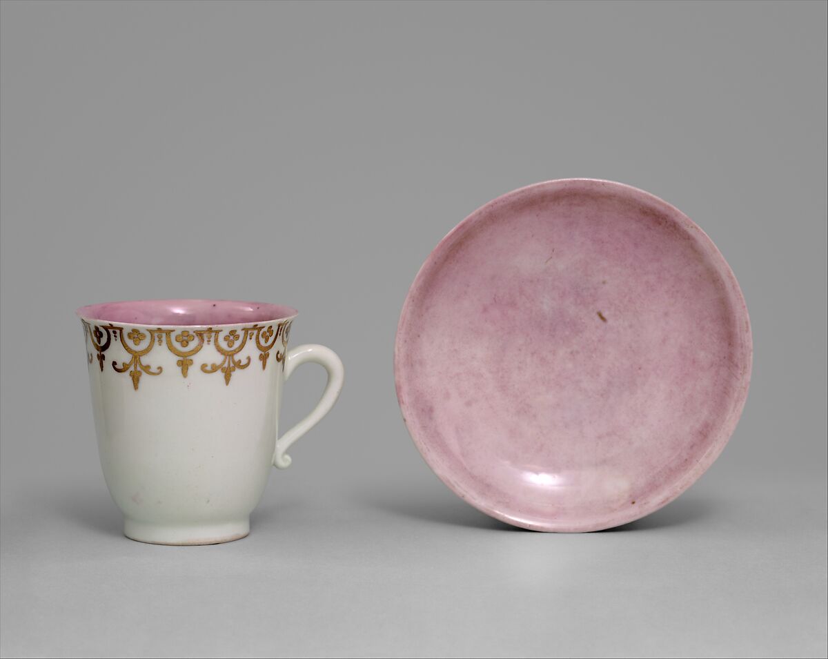 Cup and saucer, Meissen Manufactory  German, Hard-paste porcelain, German, Meissen