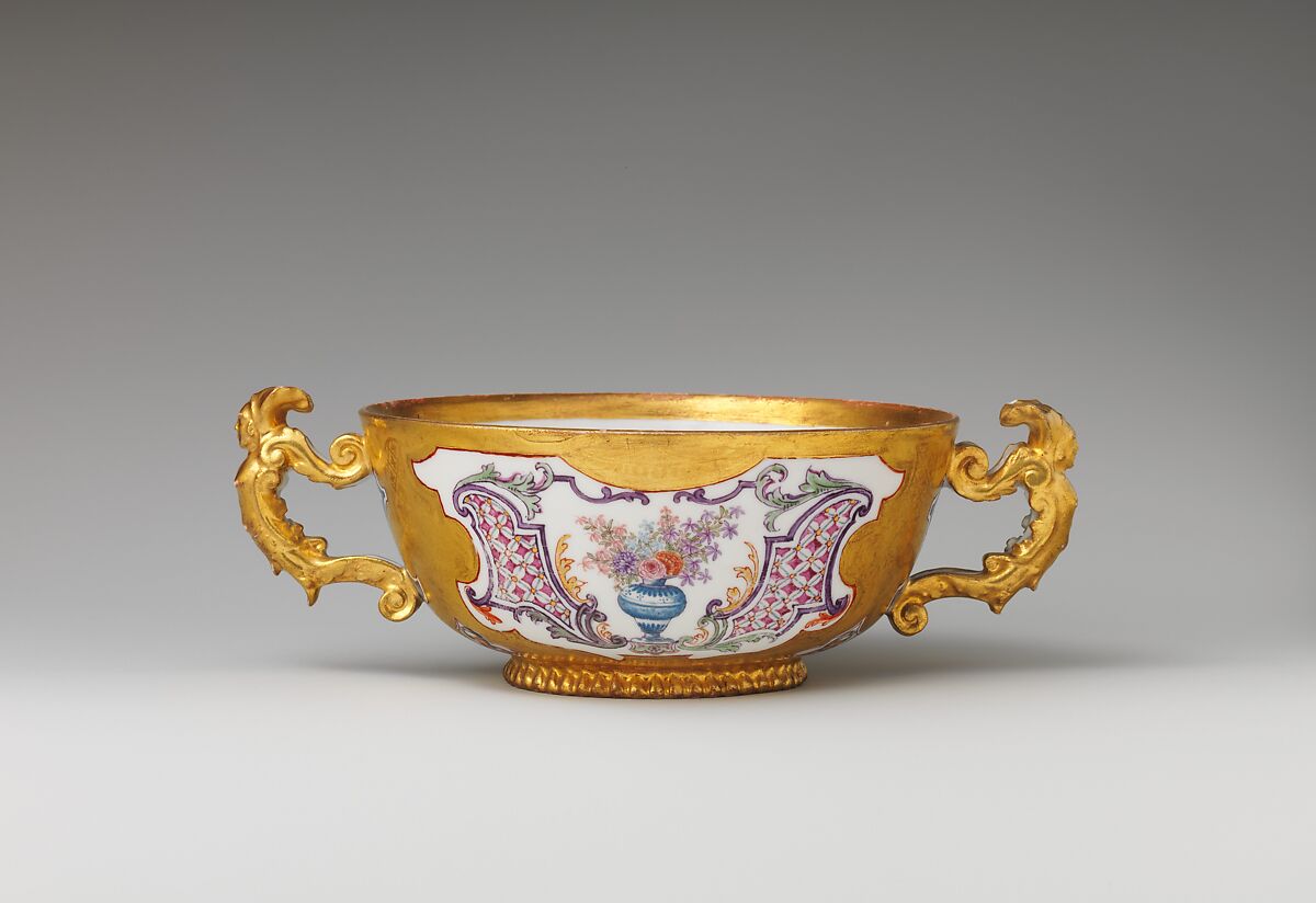 Bowl, Vienna, Hard-paste porcelain, Austrian, Vienna 