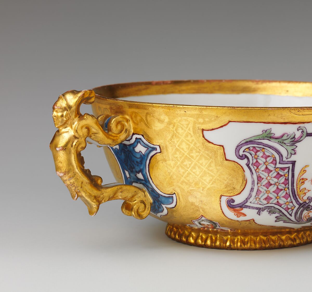 Bowl, Vienna, Hard-paste porcelain, Austrian, Vienna