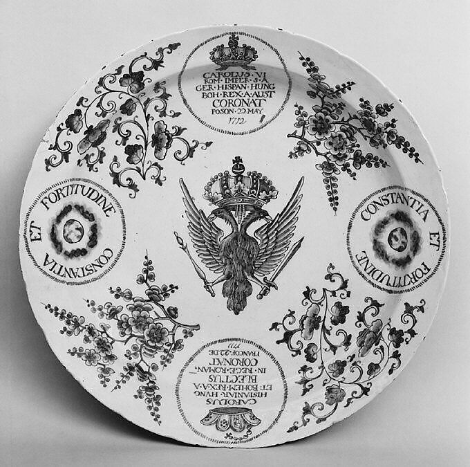 Dish, De Metaale Pot Factory (Dutch, 1670–1771/75), Faience (tin-glazed earthenware), Dutch, Delft