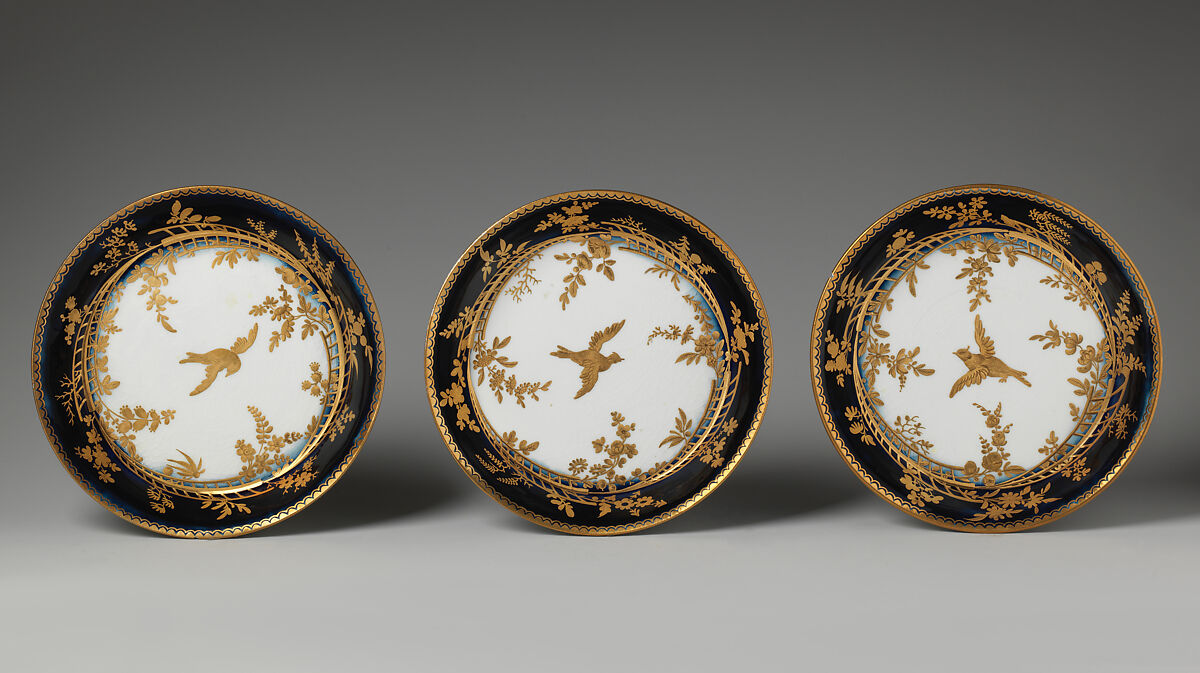 Saucers (12) (part of a service), Chelsea Porcelain Manufactory (British, 1745–1784, Gold Anchor Period, 1759–69), Soft-paste porcelain, British, Chelsea